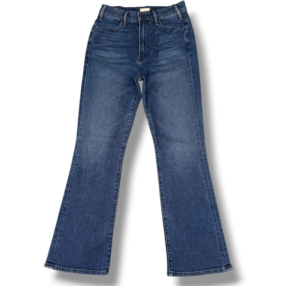 Mother Jeans 'The Hustler Ankle' Blue Wash Denim Size 26" Casual Stretch